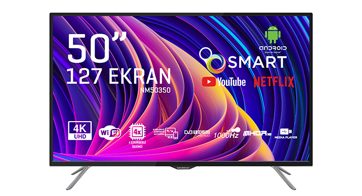 NORDMENDE NM50350 50'' ULTRA HD ANDROID SMART LED